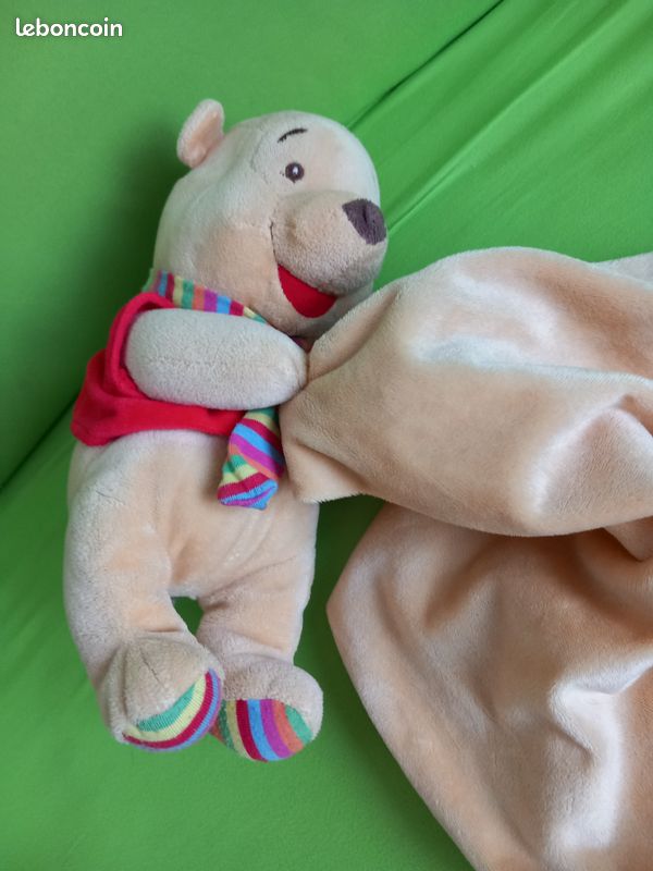 Fauteuil chaussette noel doudou winnie l'ourson (image 1)