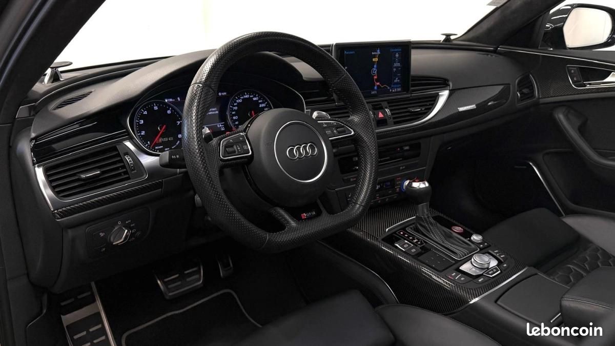 Audi Rs6 C7 4.0 TFSI 605 ch Performance Quattro / 2ème Main / Akrapovic / ACC / TO / B&O / CarPlay (image 7)