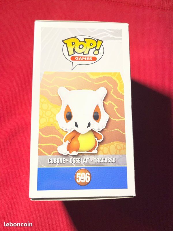Funko Pop Pokemon Cubone Figurine Funko Pop! Pokémon – Cubone (Osselait) – Vinyle 9,5 Cm – Collection Officielle, Idée Cadeau Pour Fans Funko Pop Pokemon Cubone Figurine Funko Pop! Pokémon – Cubone (Osselait) – Vinyle 9,5 Cm – Collection Officielle, Idée Cadeau Pour Fans