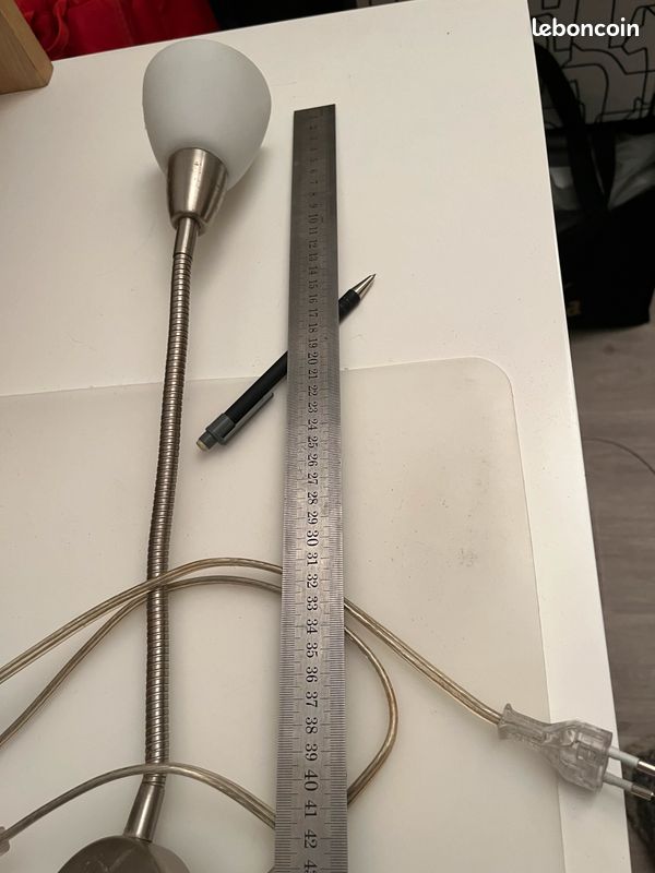Applique orientable métal et verre dépoli (image 5)