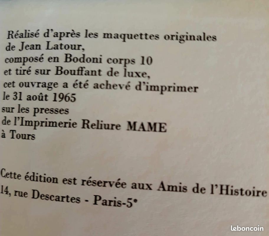 Paire de livres collector 1965 - JR. COIGNET & W. PRESCOTT (image 2)