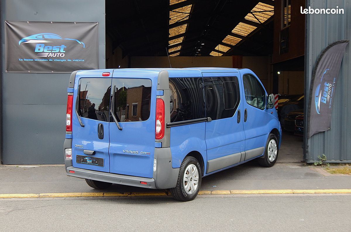🚘️🚘️ OPEL VIVARO 2L dci 115CV 115 295KM L1H1 9places 2012 🚘️🚘️ (image 2)
