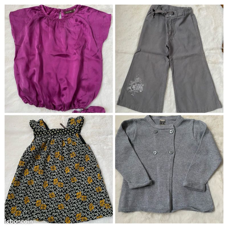 Gros lot vêtements fille 2 ans 24 mois (image 3)