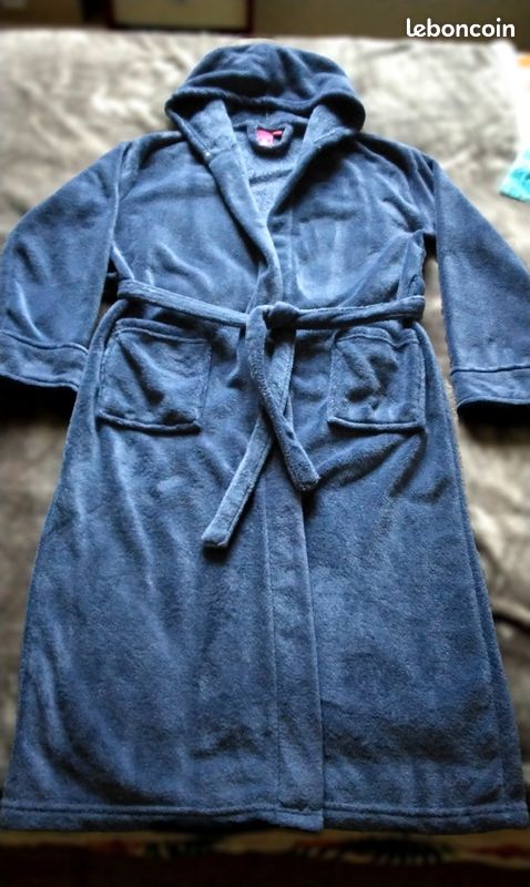 Françoise Saget Robe De Chambre Douce Peignoir Robe De Chambre TBE