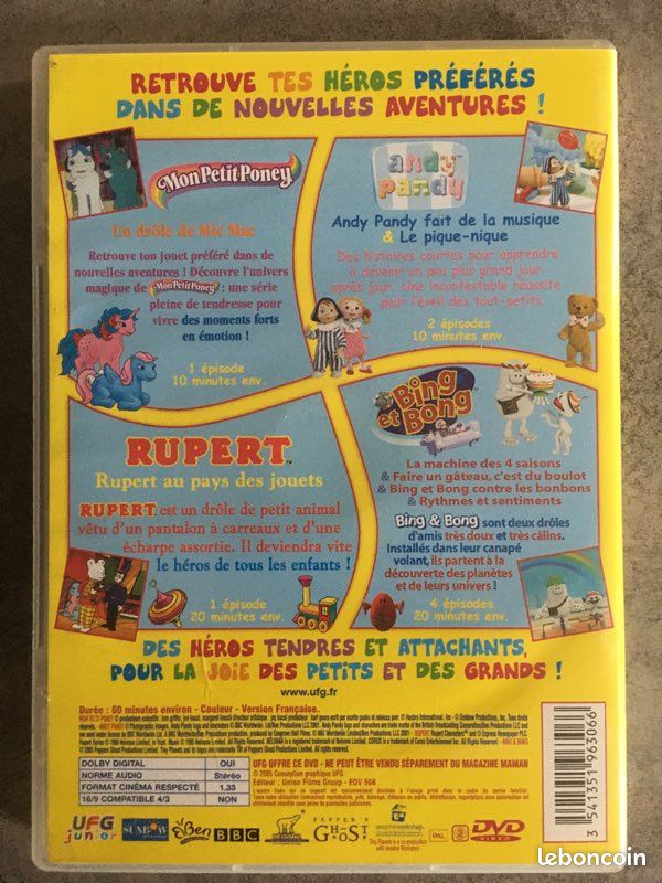 Dvd enfants les héros des tout petits (image 2)