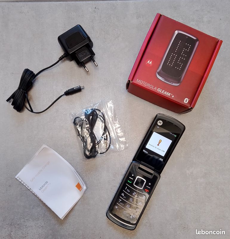 Motorola Gleam Téléphone Portable Appareil Photo 2