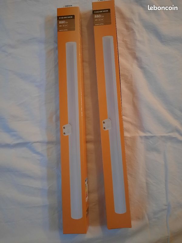 2 ampoules LED longueur 50 cm (image 1)