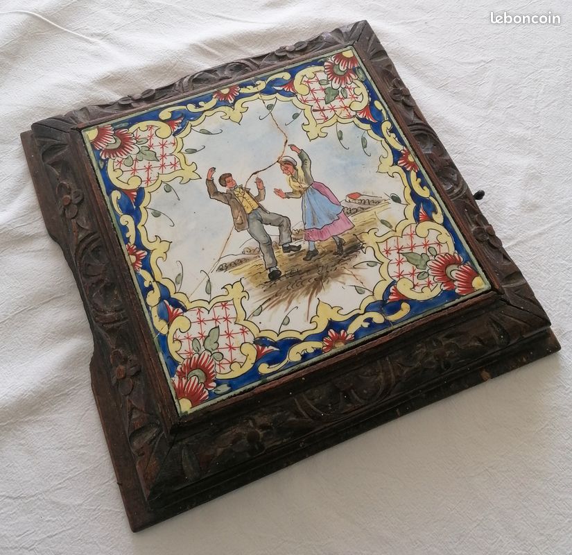 Ancien dessous de plat musical - Arts de la table