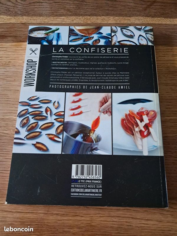 Livre dédicassé Christophe Felder la confiserie (image 2)