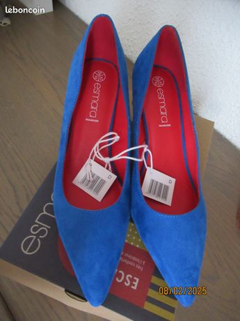 Escarpins Esmara Rouge Lidl Edition Limitée 2025 - Taille 37, Talon Haut