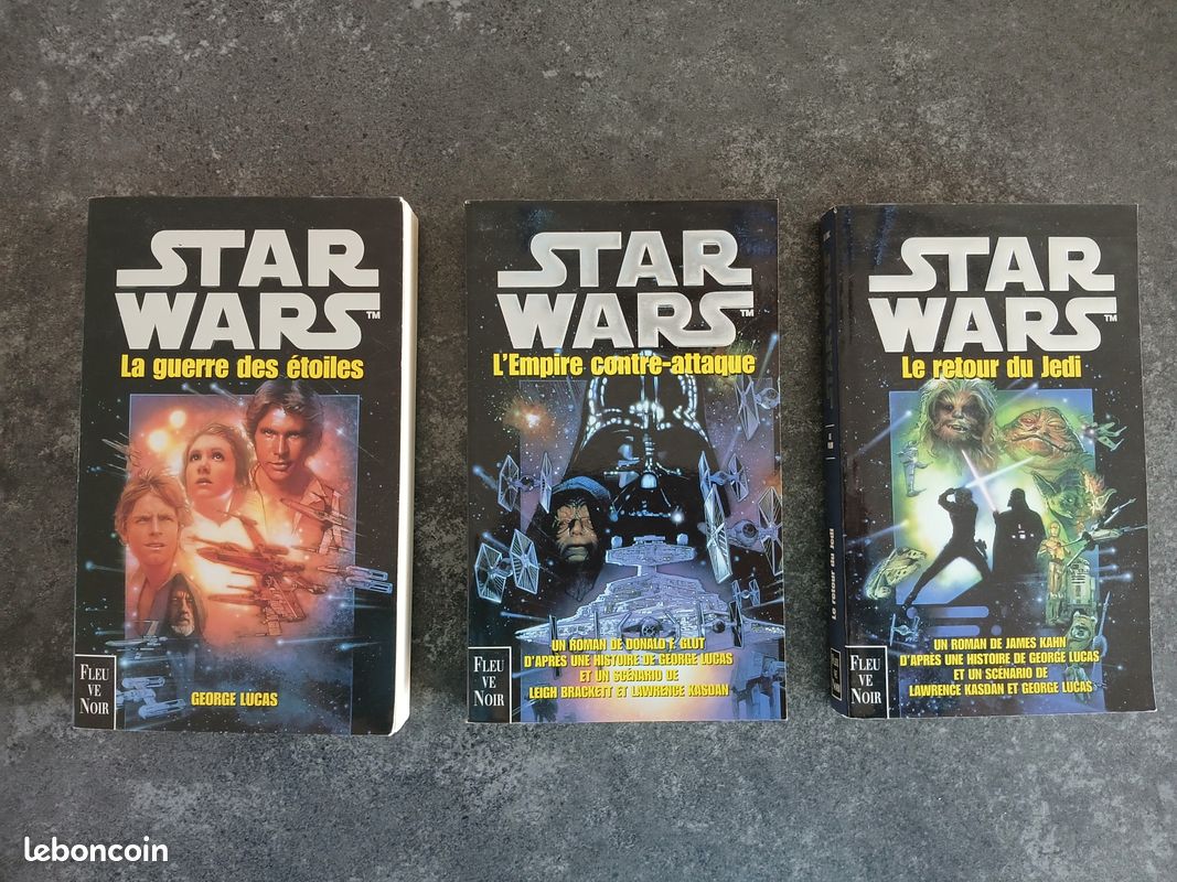 Lot de 3 livres STAR WARS (image 1)