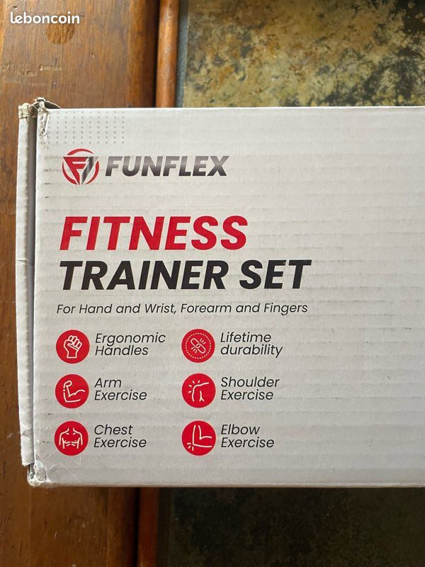 Kit de barres de flexibilité / renforcement FUNFLEX (3 niveaux de résistance) (image 3)