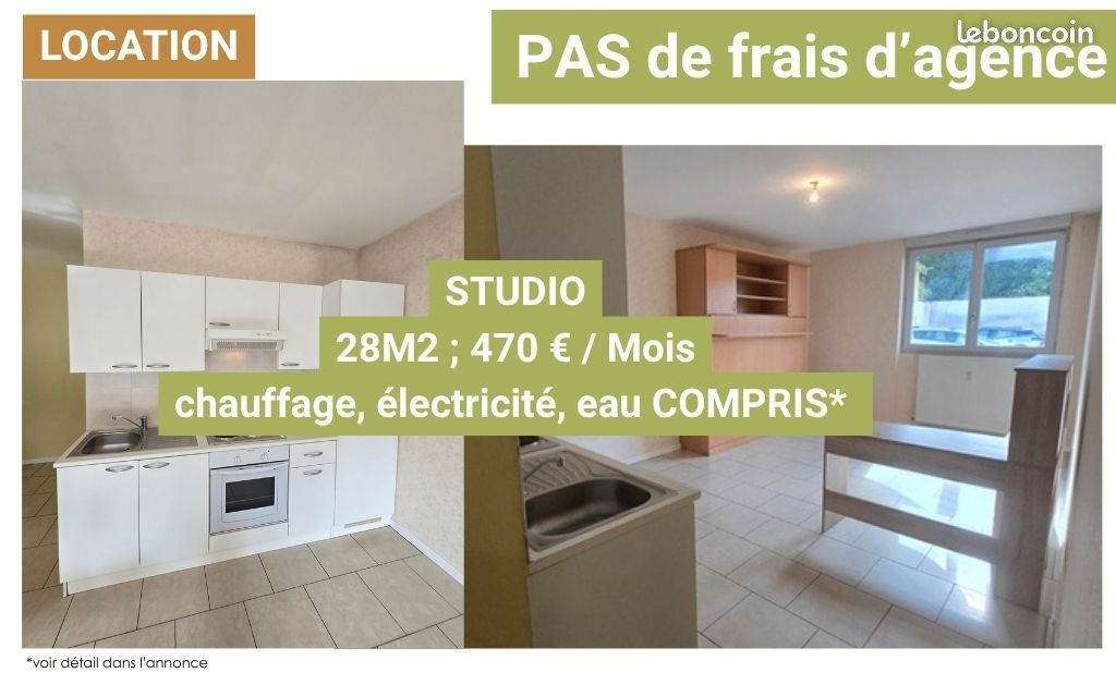 Appartement 1 pièce 27 m² · à Nancy · 27 m² · 470 €/mois