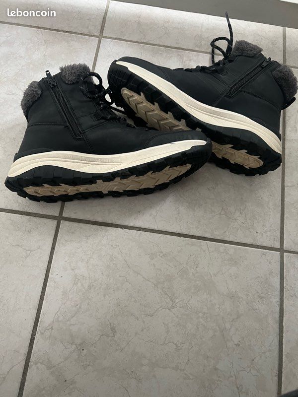 Bottines de randonnée noir (image 2)