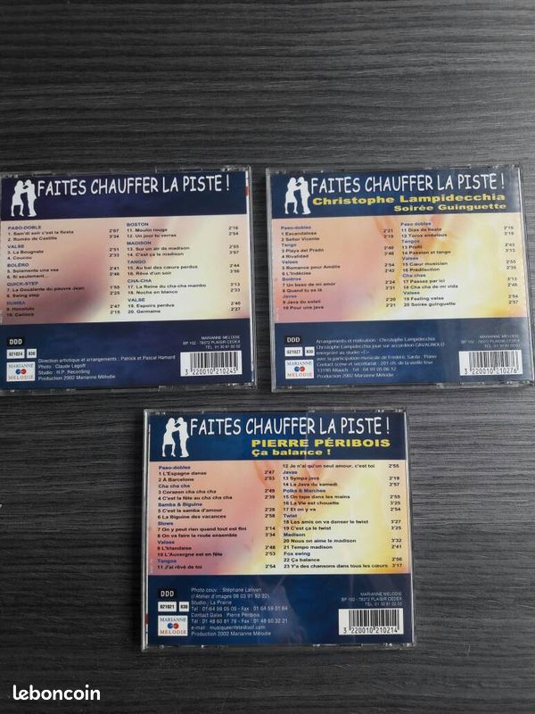 Lot 3 cd accordéon pour danser (image 2)