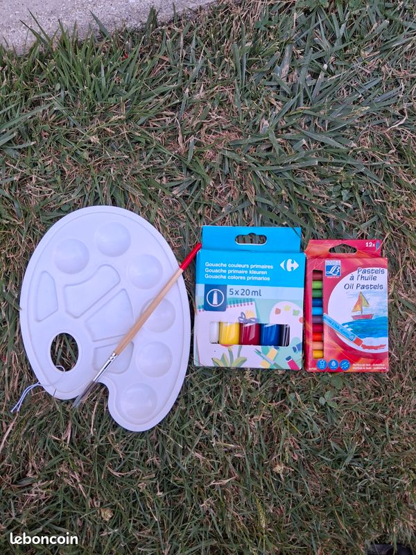 Gouache et pastels (image 1)