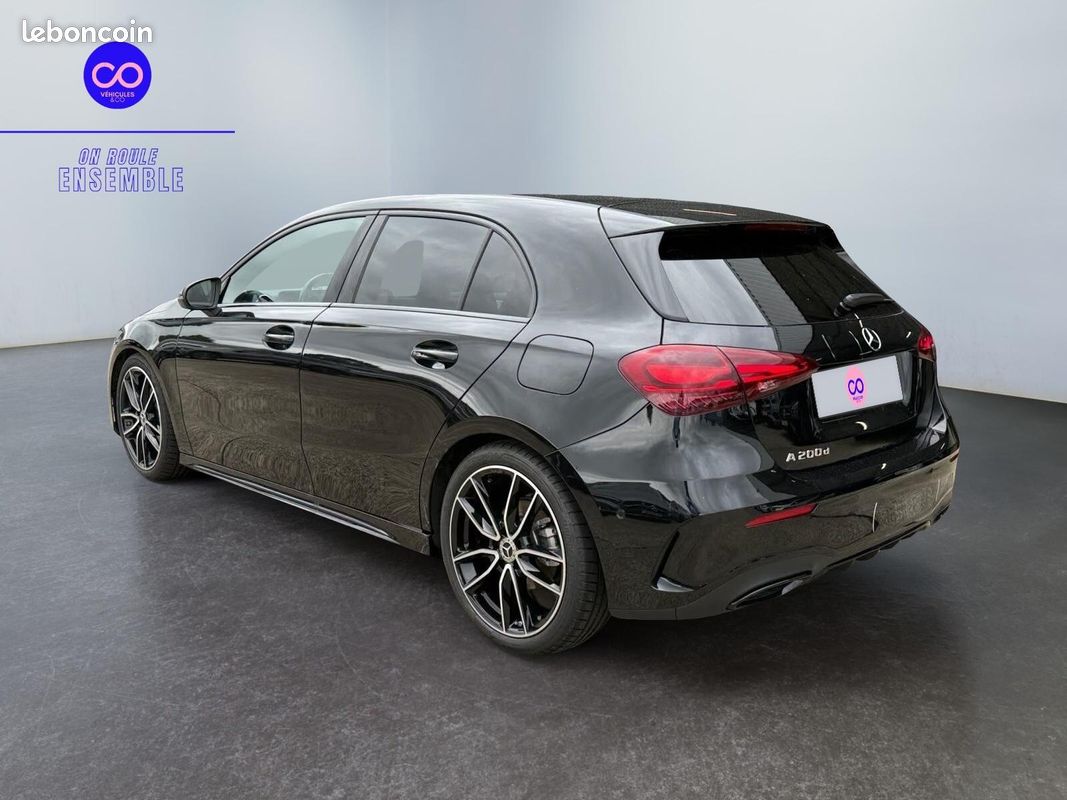 Mercedes-Benz Classe A 200 d AMG Line 150 ch 8G-DCT — Toit Pano / Jantes 19" / Pack Night — Garantie constructeur (image 4)
