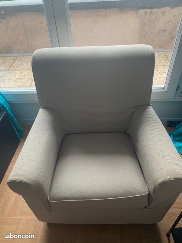 Canapé + fauteuil ikea (image 5)