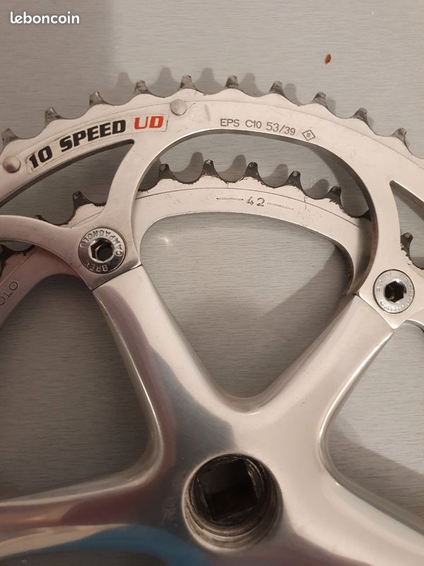 Vélo Course Vintage Campagnolo Record 10 Vitesses – Pédalier D’époque