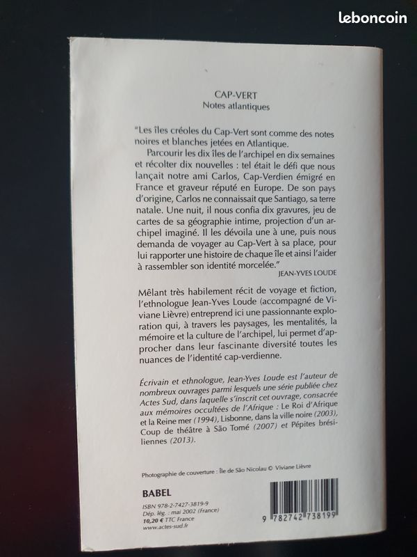 Guide cap vert jean-yves loude notes atlantiques (image 2)