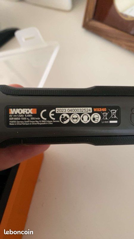 Tournevis électrique Worx WX240 (image 3)