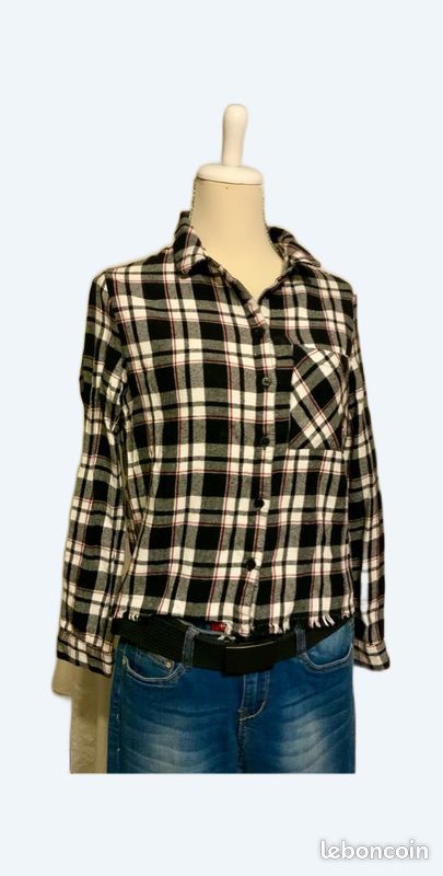 Chemise à carreaux Jennyfer Vêtements