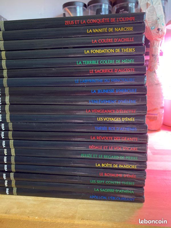 Collection livre Olympe mythologie (image 1)