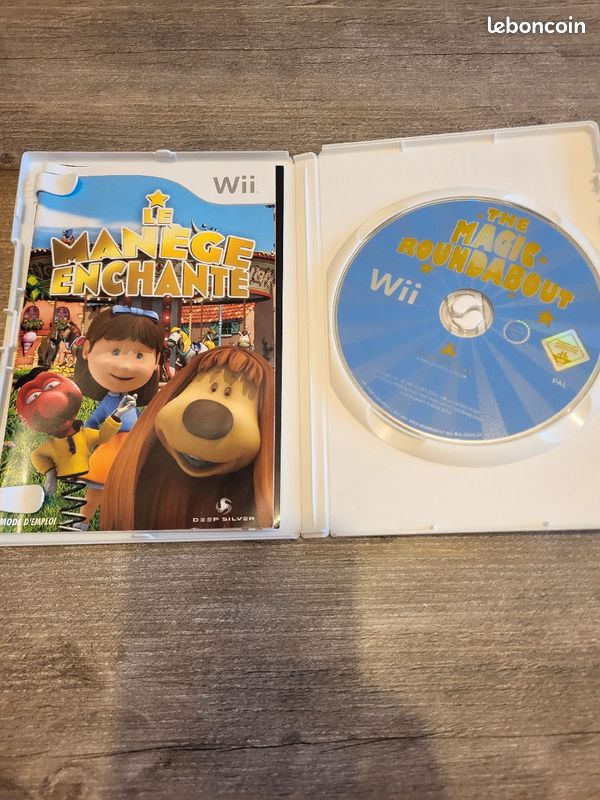 Jeu Le Manège Enchanté - Version Nintendo Wii Complète, Bon état, Vendeur Pro