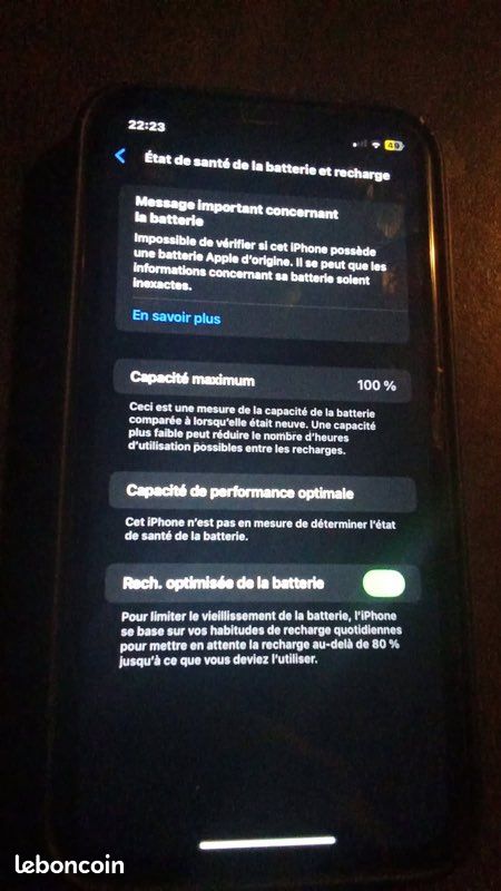 Échange iPhone 11 contre autre iPhone du même état (image 2)