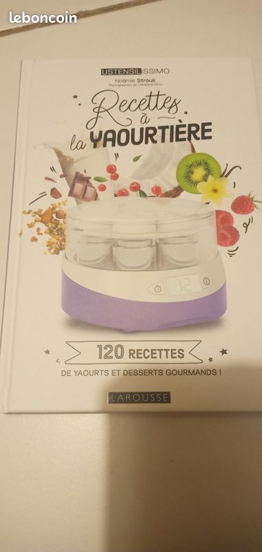 Livre recettes à la yaourtière (image 1)