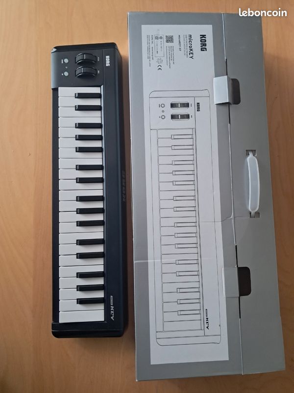 Clavier USB KORG MicroKEY 37 état neuf (image 1)