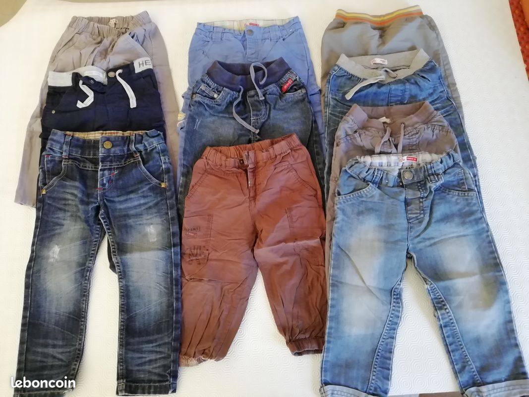 Vêtements 24 mois ou 2 ans garçon (56 pièces) (image 2)