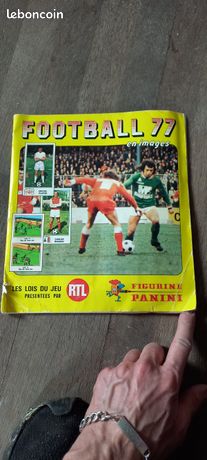 PANINI FOOTBALL 77 - #269 JACQUES LAPOSTE - ORIGINAL - PSG-PARIS SAINT