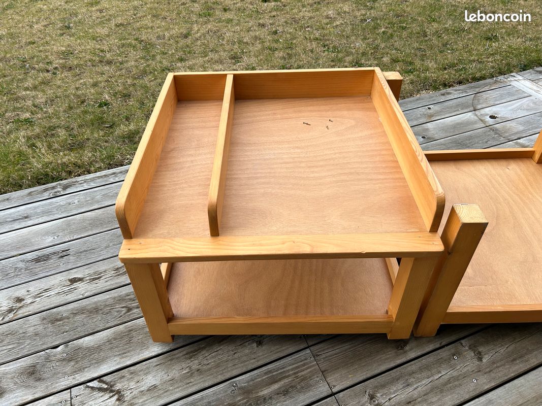 Table à langer bois artisan (image 2)