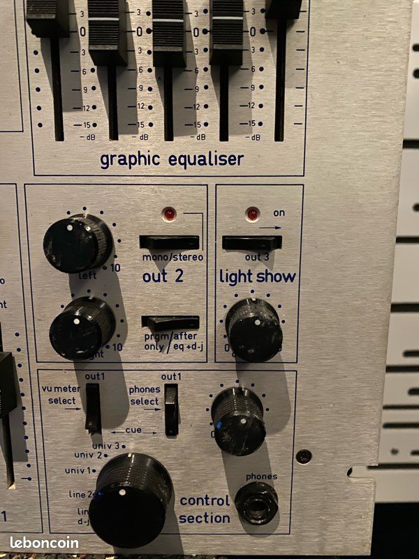 Table de mixage power pmp 403 D 🕺🏾 vintage (image 2)