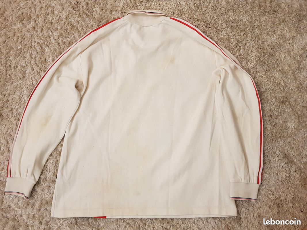 Rare maillot PSG 1988 Adidas La Cinq - Sport & Plein air