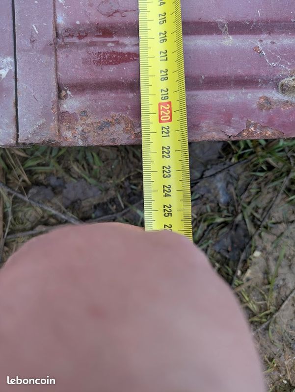 Volets acier 2 x 4 vantaux 221*66 (image 3)