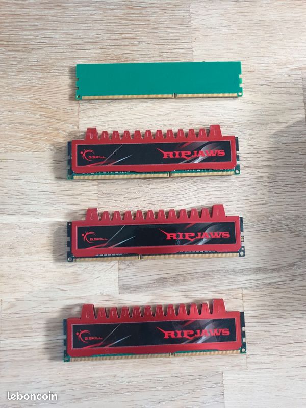 Kit tour PC HP avec carte mère MSI, processeur Intel et son ventirad, lecteur DVD, 4 barrettes de Ram DDR3 et alimentation 450w (image 18)