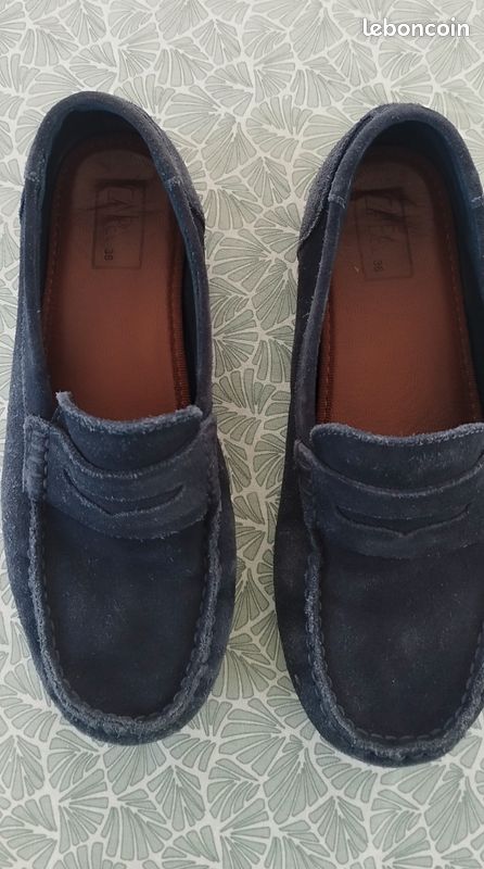 Garçon Mocassin bleu marine 36 Zara (image 2)