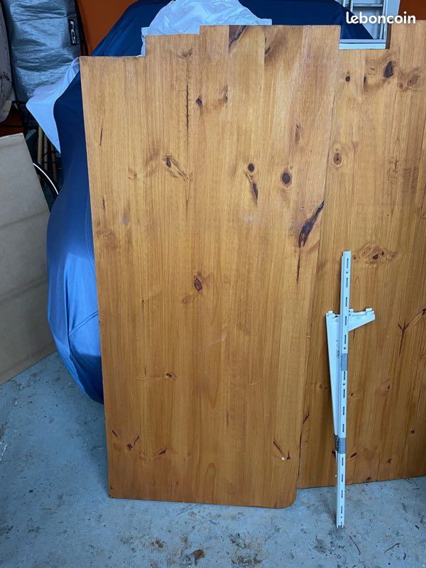 2 Étagères 125 x 55 faites maison avec visserie (image 4)
