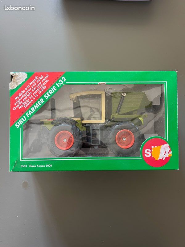 Siku 1/32 3553 – Claas Xerion 3000 – Tracteur Miniature (Occasion)