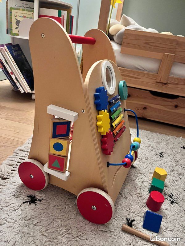 Chariot de marche avec freins (image 3)