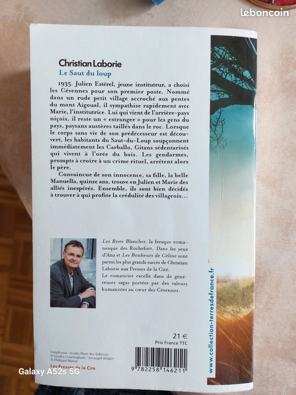 Livre le saut du loup Christian Laborie neuf (image 2)
