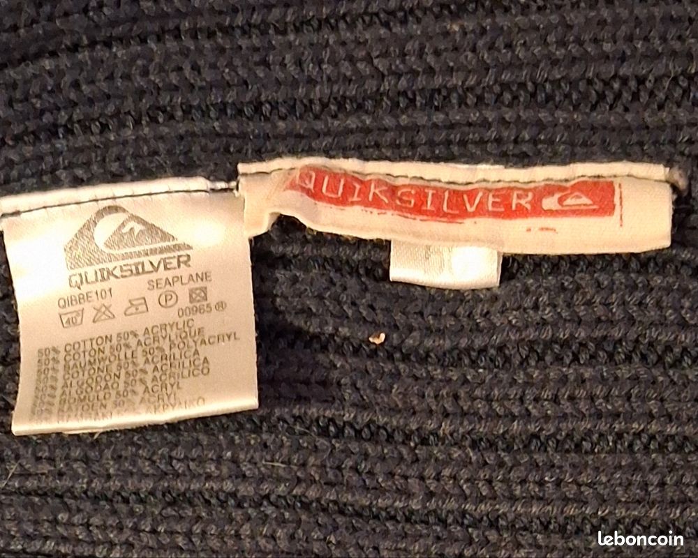 Bonnet Quiksilver homme, taille 56 (image 5)