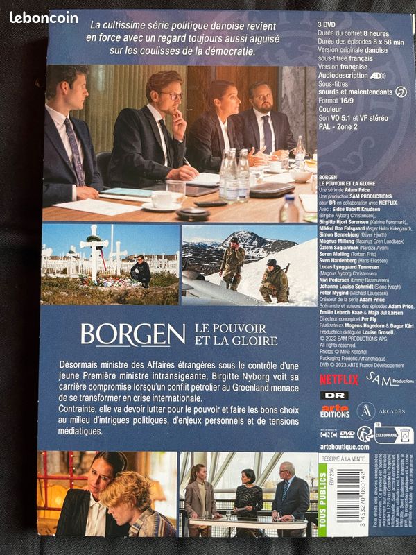 DVD Borgen Le Pouvoir et la Gloire (image 2)