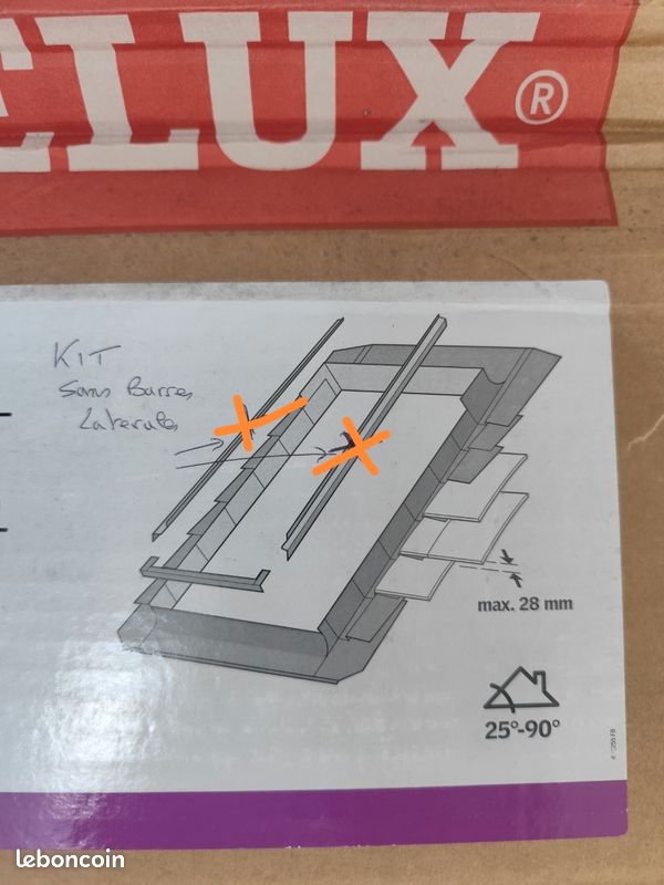 Kit étanchéité Velux EDP UK08 0000 (image 7)