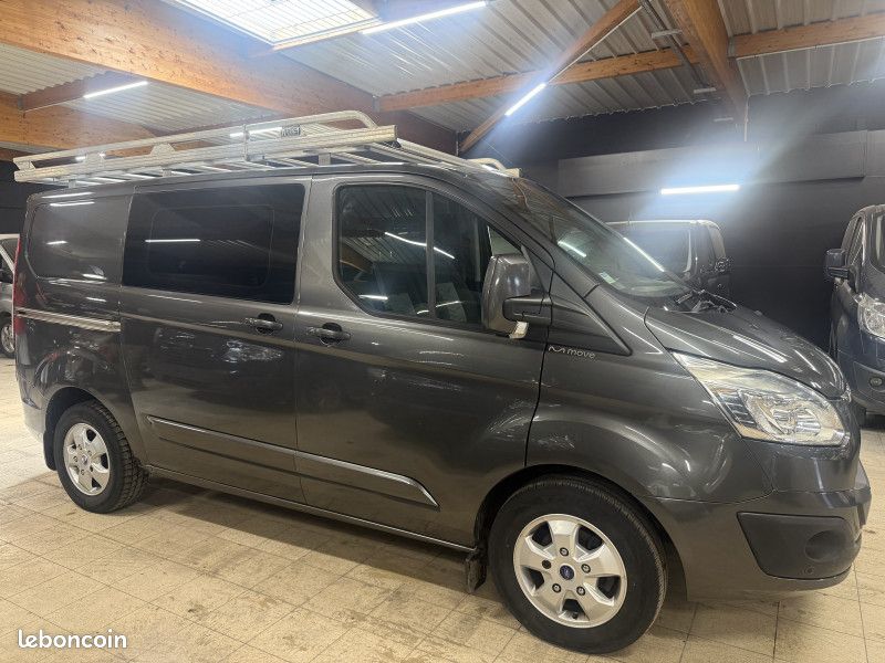 Ford TRANSIT CUSTOM FG 290 L1H1 2.2 TDCI 125CH LIMITED CABINE APPROFONDIE (image 5)