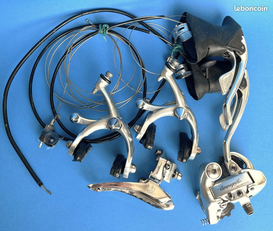Paire D'étriers De Frein Campagnolo Athena D500 Vintage – Argent, Excellent état