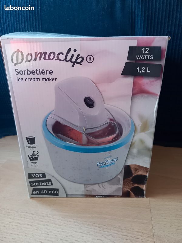 Sorbetière domoclip 1,2L (image 4)
