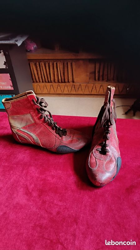 Basket en cuir rouge Kowalski NEUF (image 6)